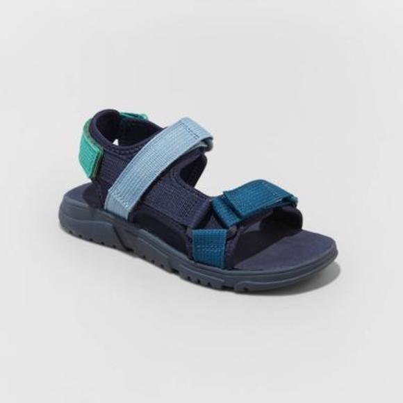 Cat & Jack Other - Boys' Jade Ankle Strap Sandals - Cat & Jack Navy Blue 6